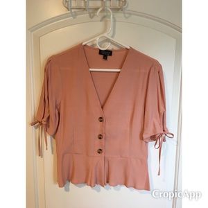 Topshop Blouse Size 4 Never Worn
